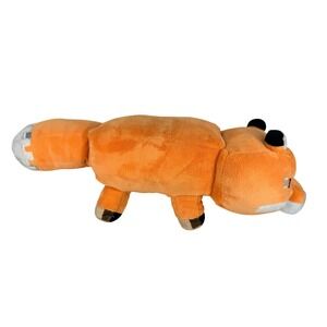 Minecraft Fox Plush Stuffed Animal Toy Orange Minecraft Fox Toy - BN